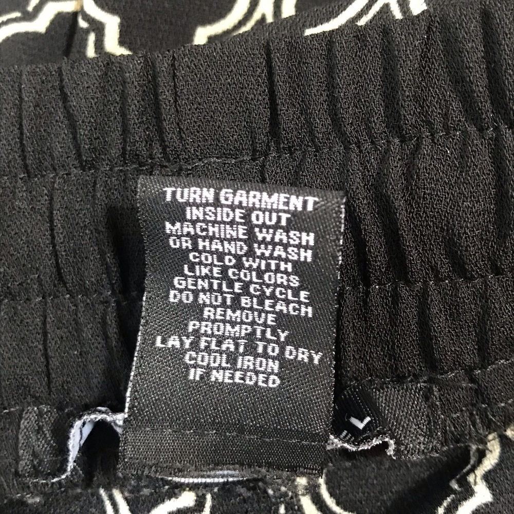 ZAC & RACHEL Contrast Panel Print Pants - Picture 8 of 8